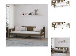 Vidaxl Letto Da Giorno In Pino Massiccio Marrone Miele 90X190 Cm - Letti & Reti