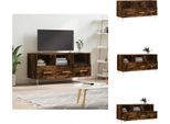 Mobile Tv Vidaxl Rovere Fumé 102X36X50 Cm Materiale A Base Di Legno - Mobili Tv