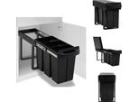 Vidaxl Cestino Per Rifiuti Soft-Close 36 L - Cestini Per Rifiuti E Cestini Per Rifiuti