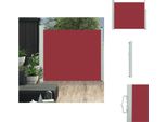 Vidaxl Tenda Laterale Estensibile 100X300 Cm Rosso - Ombrelloni E Tende Da Sole