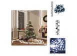 Vidaxl Fata Led Con 3000 Led Bianco Freddo 23 M Pvc - Illuminazione Natalizia