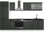 Vicco Cucina Componibile R-Line, 300 Cm , Pt Antracite, Antracite Casa Di Campagna/Bianco