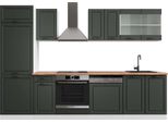 Vicco Cucina Componibile R-Line, 300 Cm , Pt Rovere, Antracite Casa Di Campagna/Bianco