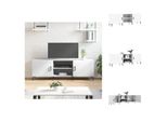 Mobile Tv Vidaxl Bianco 150X30X50 Cm In Legno - Mobili Tv