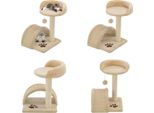 Vidaxl Tiragraffi Per Gatti In Sisal 40 Cm Beige E Marrone - Tiragraffi - Albero Per Gatti - Alberi Per Gatti