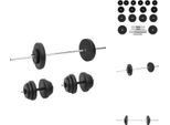 Vidaxl Bilanciere E Manubrio Con Pesi 60 Kg - Manubri E Pesi