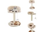 Vidaxl Tiragraffi Per Gatti In Sisal 40 Cm Beige E Marrone - Tiragraffi