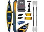 Aqua Marina Tomahawk AIR-C 3 Persone Kayak Gonfiabile Canoa Touring Kayak Pagaia