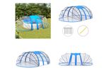 Vidaxl Cupola Ovale Per Piscina 620X410X205 Cm - Copertura Per Piscina - Copertura Per Piscina - Copertura Per Piscina - Copertura Per Piscina