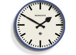 Newgate Number Three Railway - Orologio Da Parete - Blu Cobalto