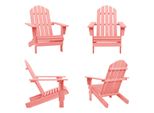 Vidaxl Sedia Da Giardino Adirondack In Legno Massiccio Di Abete Rosa - Sedia Da Giardino - Sedie Da Giardino - Poltrona Da Giardino - Sedia Da Esterno