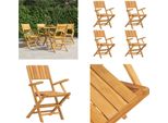 Vidaxl Sedie Da Giardino 4 Pz. Pieghevole 55X61X90 Cm In Legno Massiccio Di Teak - Sedia Da Giardino Pieghevole - Sedia Da Giardino Pieghevole - Sedia Da Giardino Pieghevole - Sedie Da Giardino Pieghevoli