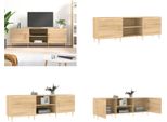 Mobile Tv Vidaxl Rovere Sonoma 150X30X50 Cm Materiale A Base Di Legno - Mobile Tv - Mobile Tv - Porta Tv - Mobili Tv