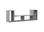 Mobili Tv 2 Pz. Grigio Sonoma 75X30X50 Cm Materiale A Base Di Legno