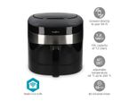 Friggitrice Ad Aria Calda Smartlife | Wi-Fi | 7,2 L | Timer: 240 Min | Numero Di Programmi Preimpostati: 8 | Digitale | Android™ / Ios | Nero