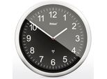 Mebus 19812 Orologio Da Parete Radiocomandato Nero/Argento