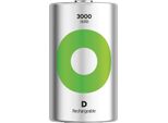 Gp GPRCK300D143C2 2 Gp Akkus Recyko+ Mono D 3.000 Mah