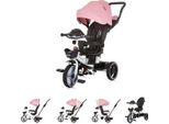 Chipolino Triciclo Triciclo Be Active 2 In 1 Sedile Girevole Musica Luce Girevole Rosa