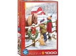 Eurographics Puzzle Di Natale Con Pony 1000 Pezzi