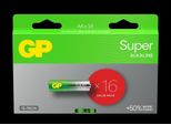 Batteria Gp Super Alcalina Aa, 15 A/LR6, Pacco Da 16