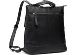 The Chesterfield Brand Pelle Zaino Per Il Tempo Libero Zaino Harare Backpack Black Nero