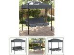 The Living Store Altalena Hollywood Con Tetto In Acciaio Grigio Scuro