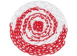 Catena Barriera Relaxdays In Rosso E Bianco