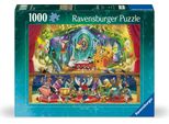 Ravensburger Biancaneve E I 7 Gnomi Puzzle Da 1000 Pezzi Fata