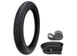 Pneumatici Veerubber VRM015 2.75-16 (2 3/4 X 16) 43P Tt + Camera D'aria + Nastro Per Cerchioni