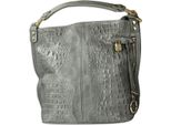 Toscanto Borsa In Pelle Borsa Shopper Grigio OTT162SK