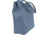 Toscanto Borsa In Pelle Shopper A Tracolla Blu OTTM107SB