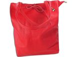 Florence Borsa In Pelle Shopper Tracolla Rosso OTM107R