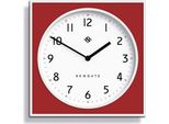 Newgate The Cube - Orologio Da Parete - Bianco E Rosso