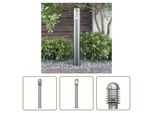 Lampada A Palo Permanente Per Esterni In Acciaio Inox