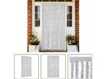 The Living Store Tenda Fly Grigio 100X230 Cm Ciniglia