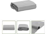 The Living Store Abdeckplane Grau 3X5 M 650 G/M²