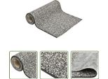 The Living Store Pietra Foil Grey 600X40 Cm