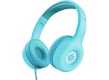 Trust Trust Nouna Cuffia Cablata Head-Band Chiamate/Musica Ciano