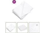 The Living Store Telone 260 G/M² 4X6 M Bianco Hdpe