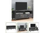The Living Store Mobile Tv Viken Antracite In Materiale Ligneo