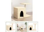 The Living Store Graffiatoio In Sisal Crema 50,5 Cm