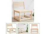 Divano Da Giardino In Pino Massiccio The Living Store