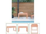 Panca Da Giardino The Living Store 80X38X45 Cm In Legno Massiccio Di Abete Douglas