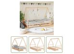 The Living Store Letto Per Bambini Con Cassetti 90X190 Cm In Legno Di Pino Massiccio