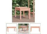 The Living Store Panca Da Giardino 80X44X45 Cm In Legno Massiccio Di Abete Douglas