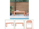 The Living Store Panca Da Giardino 110X38X45 Cm Legno Massiccio Di Abete Douglas