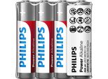 Bateria Philips Aaa 4SZT Baterie Power Alkaline Phil-Lr03P4F/10