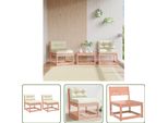 The Living Store Divani Da Giardino Con Cuscini 2 Pz. Legno Massiccio Di Abete Douglas