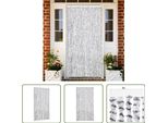 The Living Store Tenda Fly Grigio Chiaro E Grigio Scuro 100X200 Cm In Ciniglia