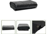 The Living Store Abdeckplane Anthrazit 1,5X6 M 650 G/M²
